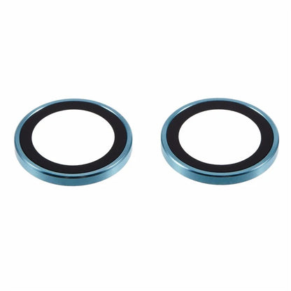 For iPhone 16 / 16 Plus Camera Lens Protector Electroplating AR Metal Frame+Tempered Glass Lens Film