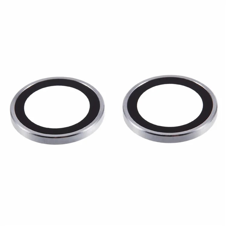 For iPhone 16 / 16 Plus Camera Lens Protector Electroplating AR Metal Frame+Tempered Glass Lens Film
