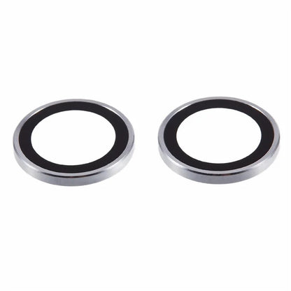For iPhone 16 / 16 Plus Camera Lens Protector Electroplating AR Metal Frame+Tempered Glass Lens Film
