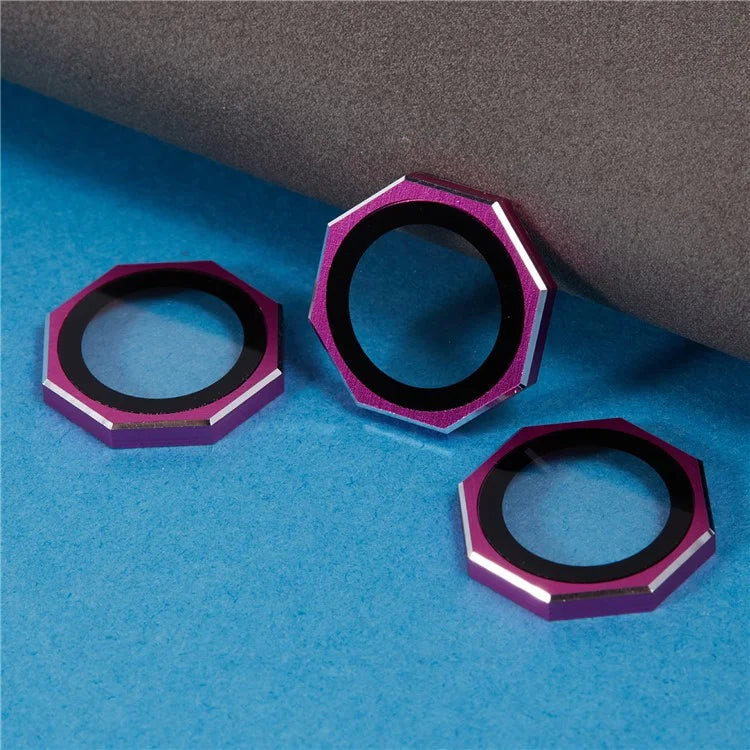 For iPhone 16 Pro / 16 Pro Max Camera Lens Protector Octagonal AF+AR Tempered Glass Lens Film