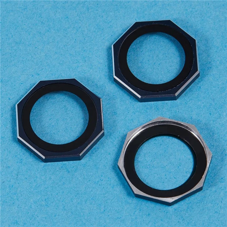 For iPhone 16 Pro / 16 Pro Max Camera Lens Protector Octagonal AF+AR Tempered Glass Lens Film