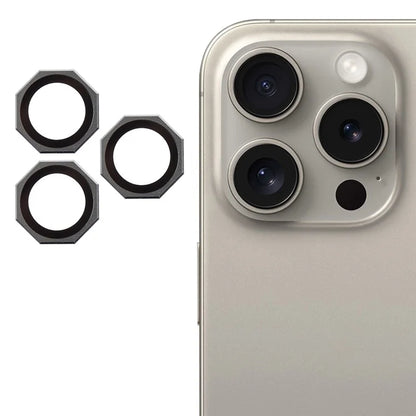 For iPhone 16 Pro / 16 Pro Max Camera Lens Protector Octagonal AF+AR Tempered Glass Lens Film