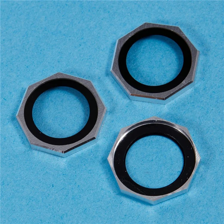 For iPhone 16 Pro / 16 Pro Max Camera Lens Protector Octagonal AF+AR Tempered Glass Lens Film