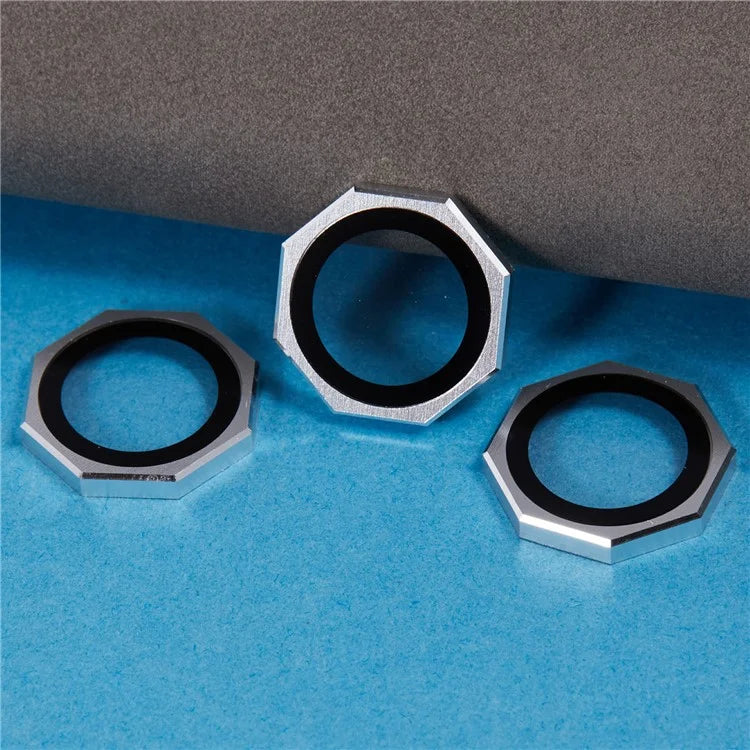 For iPhone 16 Pro / 16 Pro Max Camera Lens Protector Octagonal AF+AR Tempered Glass Lens Film