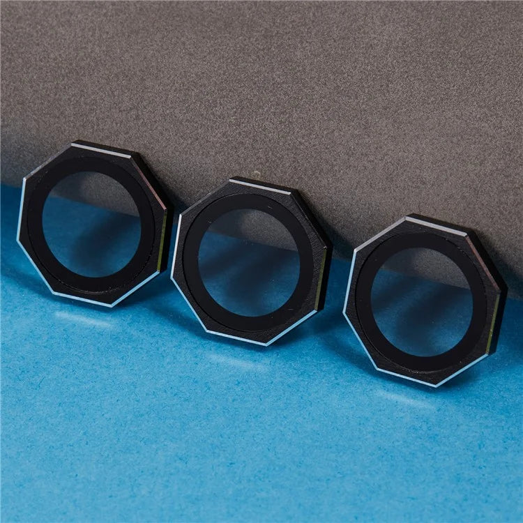 For iPhone 16 Pro / 16 Pro Max Camera Lens Protector Octagonal AF+AR Tempered Glass Lens Film