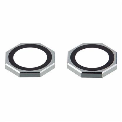 For iPhone 16 / 16 Plus Octagonal Camera Lens Film AF+AR Tempered Glass Lens Protector