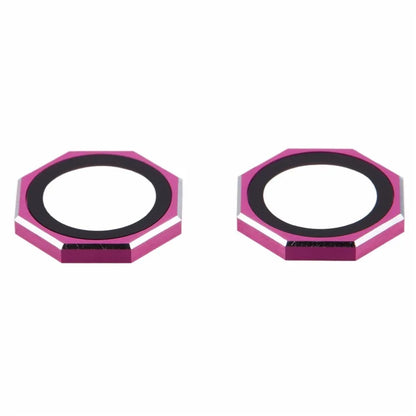 For iPhone 16 / 16 Plus Octagonal Camera Lens Film AF+AR Tempered Glass Lens Protector