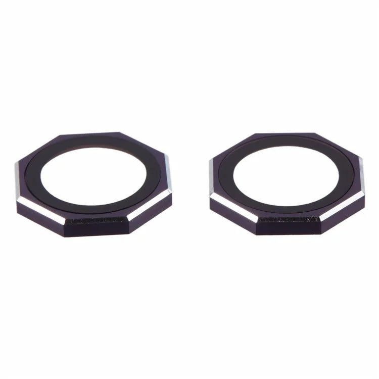 For iPhone 16 / 16 Plus Octagonal Camera Lens Film AF+AR Tempered Glass Lens Protector