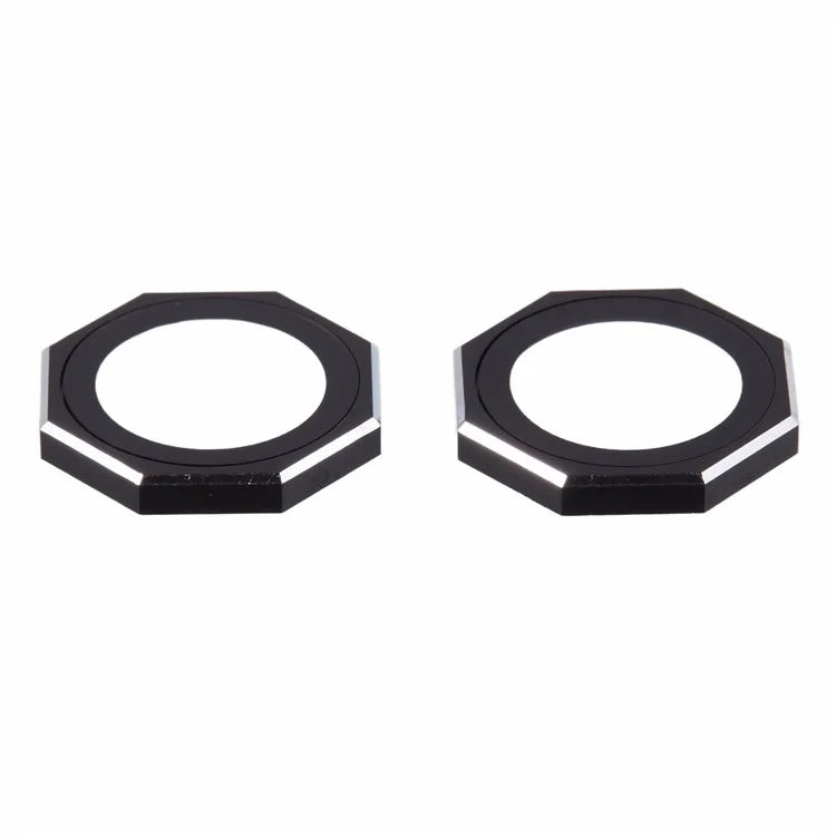 For iPhone 16 / 16 Plus Octagonal Camera Lens Film AF+AR Tempered Glass Lens Protector