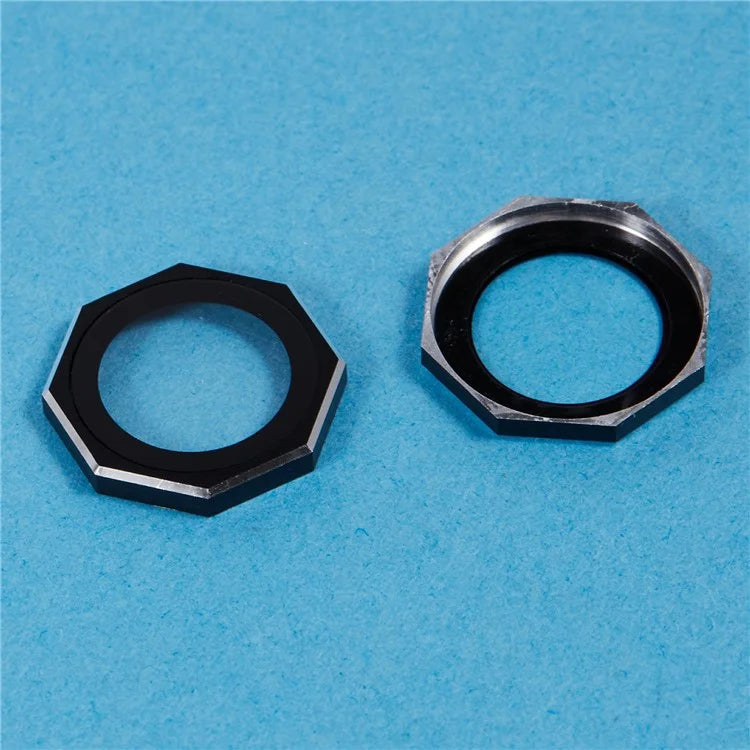 For iPhone 16 / 16 Plus Octagonal Camera Lens Film AF+AR Tempered Glass Lens Protector