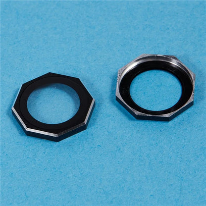 For iPhone 16 / 16 Plus Octagonal Camera Lens Film AF+AR Tempered Glass Lens Protector