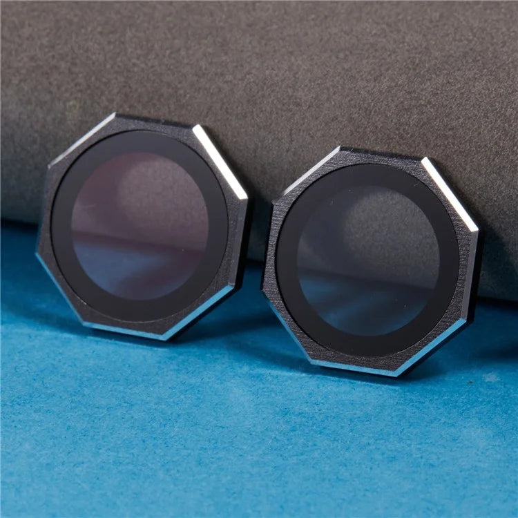 For iPhone 16 / 16 Plus Octagonal Camera Lens Film AF+AR Tempered Glass Lens Protector