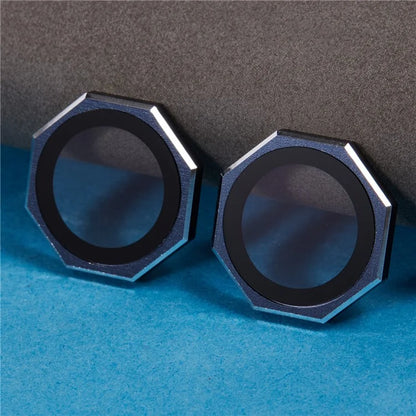 For iPhone 16 / 16 Plus Octagonal Camera Lens Film AF+AR Tempered Glass Lens Protector