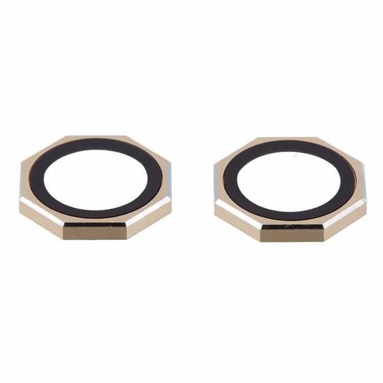 For iPhone 16 / 16 Plus Octagonal Camera Lens Film AF+AR Tempered Glass Lens Protector