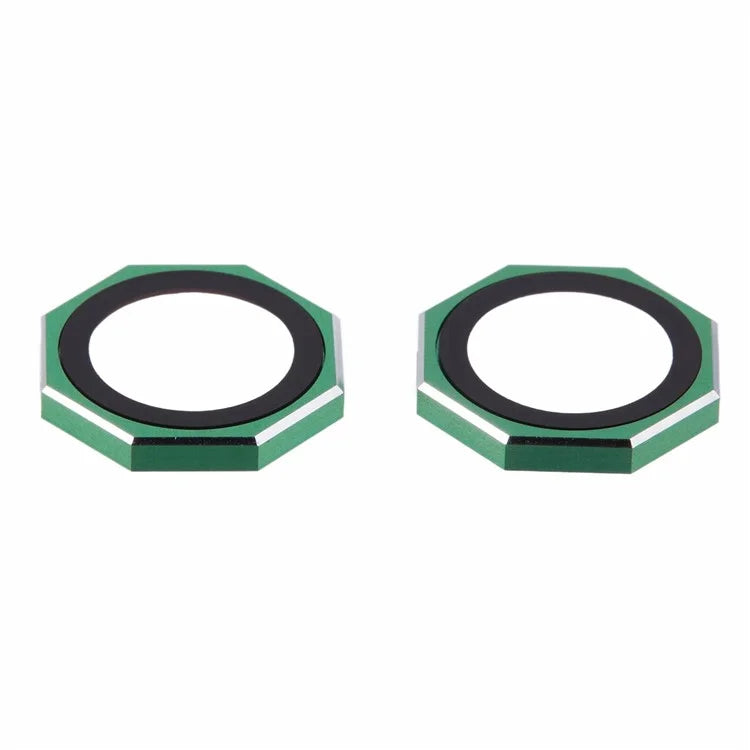 For iPhone 16 / 16 Plus Octagonal Camera Lens Film AF+AR Tempered Glass Lens Protector