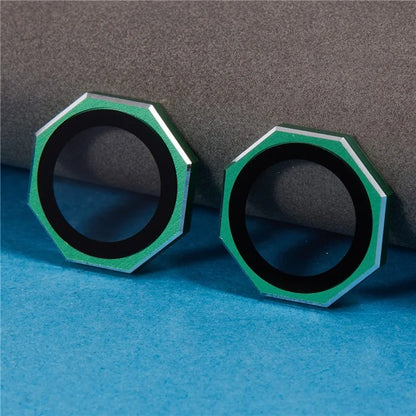 For iPhone 16 / 16 Plus Octagonal Camera Lens Film AF+AR Tempered Glass Lens Protector
