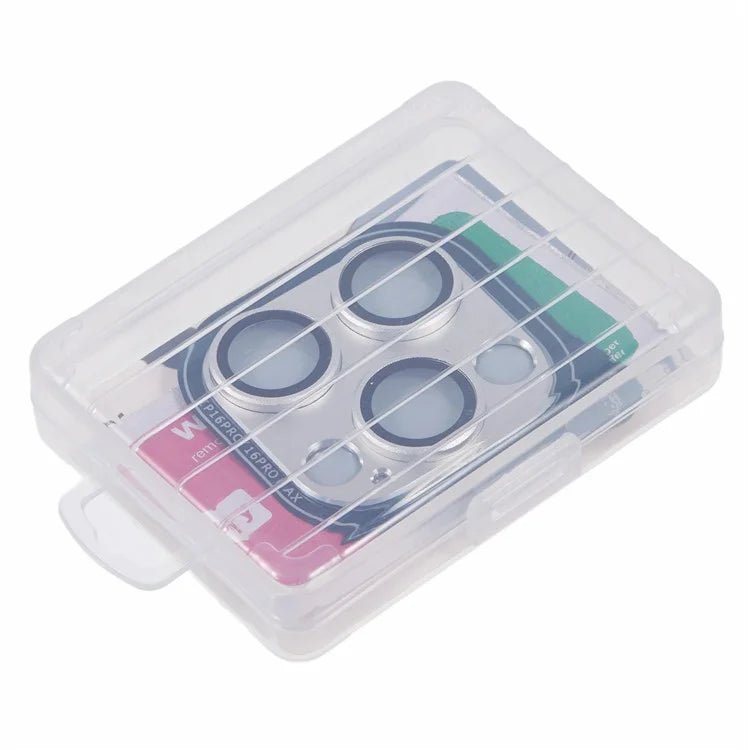 For iPhone 16 Pro / 16 Pro Max Camera Lens Protector Clear Integrated Tempered Glass Lens Film