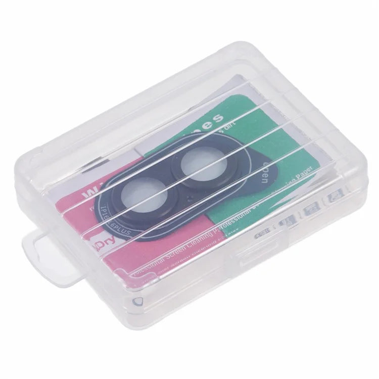 For iPhone 16 / 16 Plus Camera Lens Protector Integrated Clear Metal Frame+Tempered Glass Lens Film