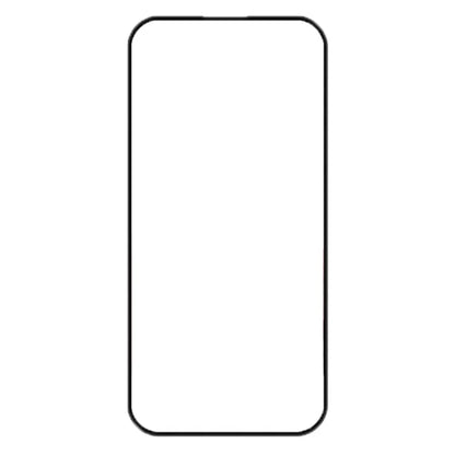 AMORUS 2Pcs For iPhone 16 Plus Screen Protector Full Coverage Tempered Glass Film - Black