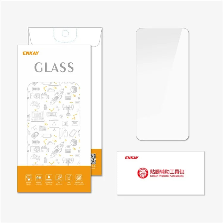 ENKAY HAT PRINCE For vivo Y100i 5G 9H Hardness Screen Protector Sensitive Touch