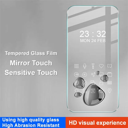 IMAK H Series For iPhone 16 Plus Tempered Glass Screen Protector HD Transparent