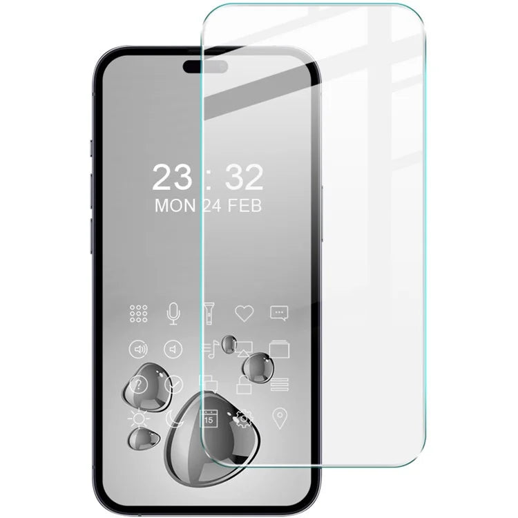 IMAK H Series For iPhone 16 Screen Protector Tempered Glass Film Sensitive Touch