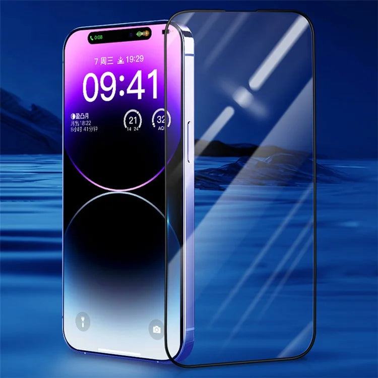 X-LEVEL For iPhone 16 Pro Screen Protector HD Tempered Glass Film Silk Printing 2.5D Full Coverage