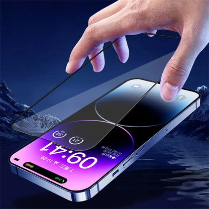 X-LEVEL For iPhone 16 Pro Screen Protector HD Tempered Glass Film Silk Printing 2.5D Full Coverage