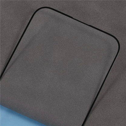 For iPhone 16 Plus Tempered Glass Screen Protector Electroplated Anti-Fingerprint Film