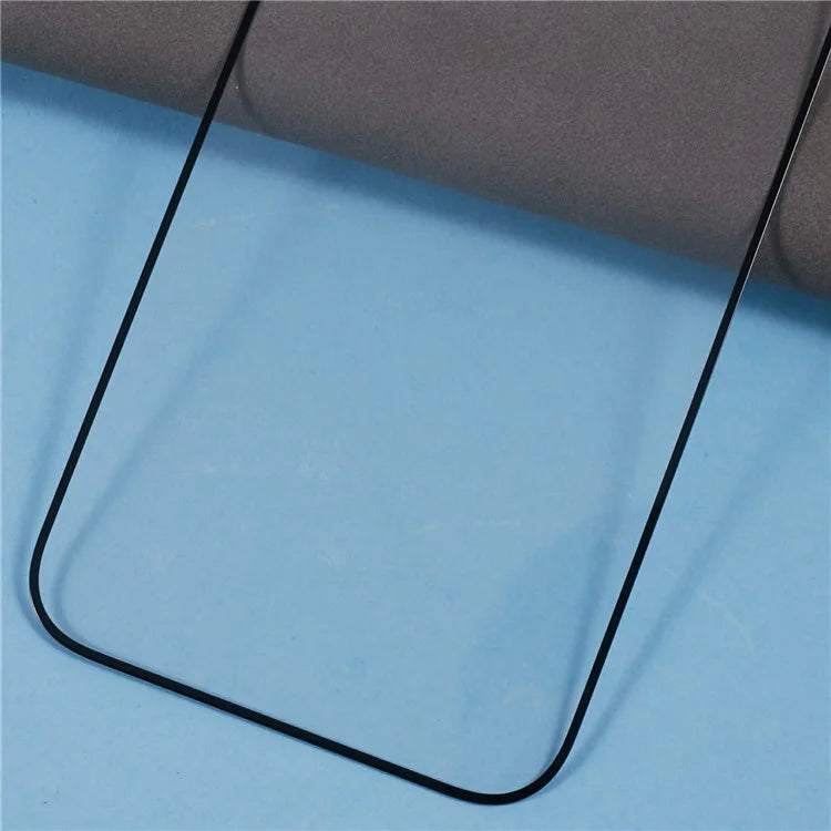 For iPhone 16 Plus Tempered Glass Screen Protector Electroplated Anti-Fingerprint Film