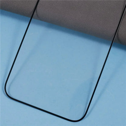 For iPhone 16 Plus Tempered Glass Screen Protector Electroplated Anti-Fingerprint Film