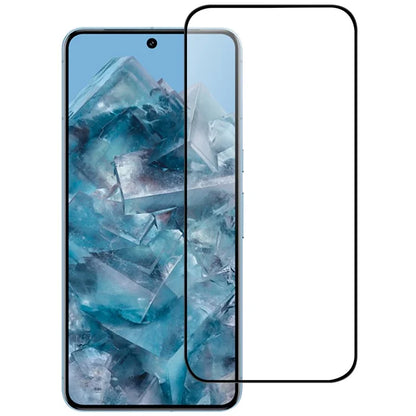 For Google Pixel 9 Pro XL AGC Glass Screen Protector Full Glue Black Edge Screen Film