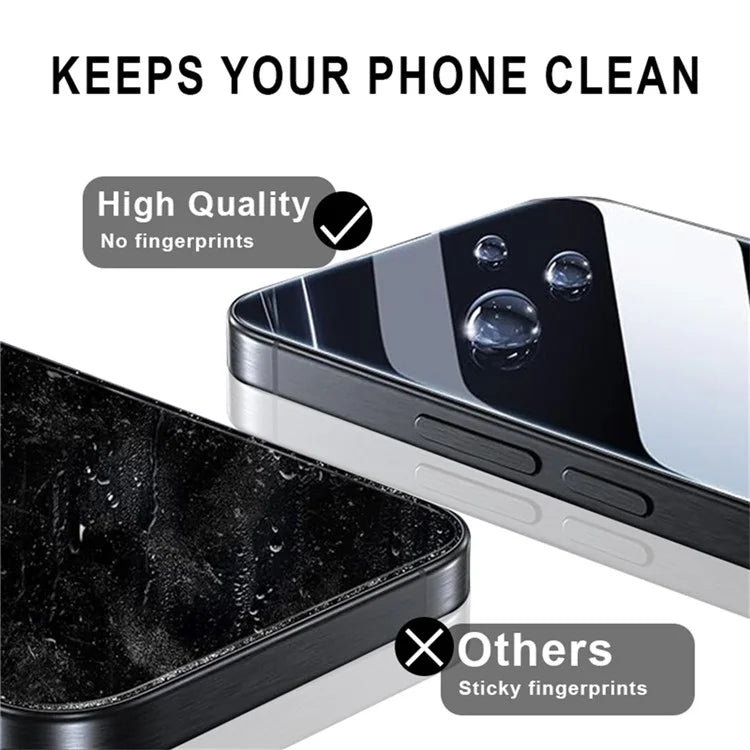 10Pcs For Samsung Galaxy M15 5G Screen Protector Silk Printing Full Glue