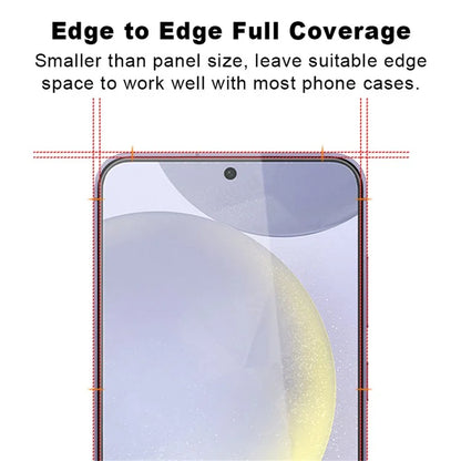10Pcs / Pack For Samsung Galaxy M15 5G Screen Protector 9H Hardness 0.33mm 2.5D