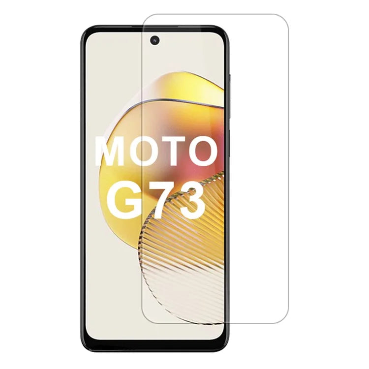 For Motorola Moto G73 5G Screen Protector 2.5D Arc Edge High Transparency