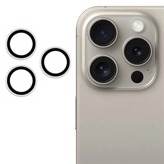 X-LEVEL AR Spotlight Series For iPhone 16 Pro / 16 Pro Max Individual Lens Protector Set Tempered Glass