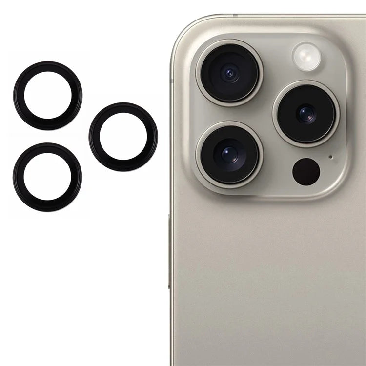 X-LEVEL AR Spotlight Series For iPhone 16 Pro / 16 Pro Max Individual Lens Protector Set Tempered Glass