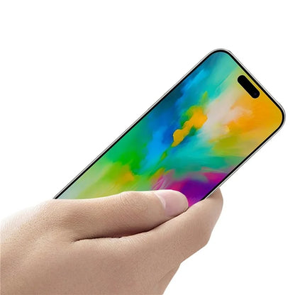 MOFI JK 3D Tempered Glass Film-1 for iPhone 16 Plus Screen Protector Curved Edge Full Coverage