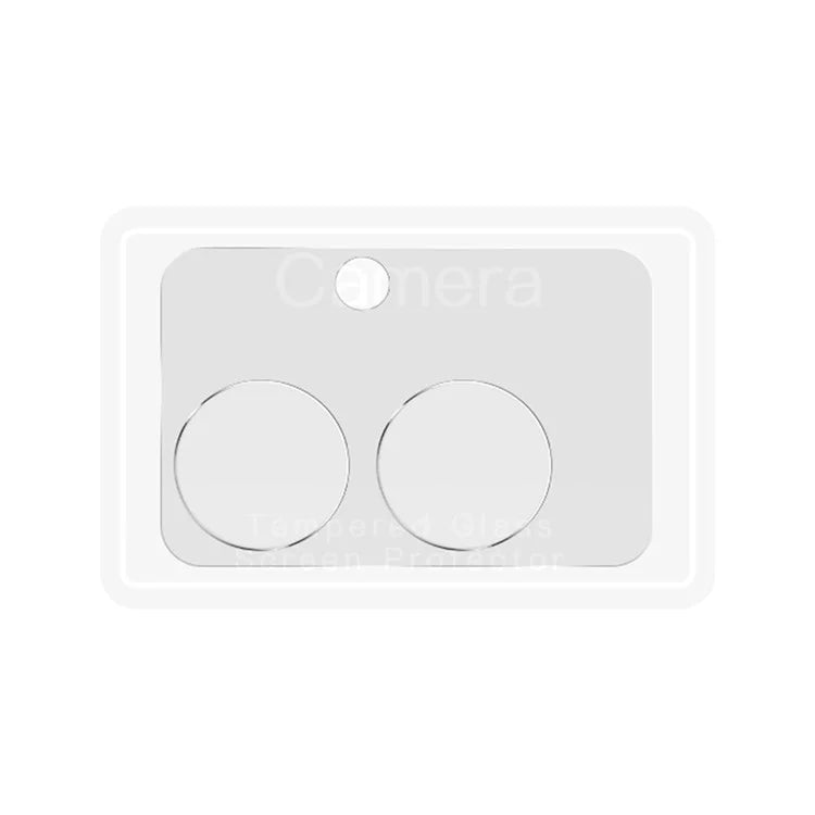 RURIHAI 2Pcs For Realme C61 4G Camera Lens Protector 0.2mm 2.5D Arc Edge Rear Lens Film