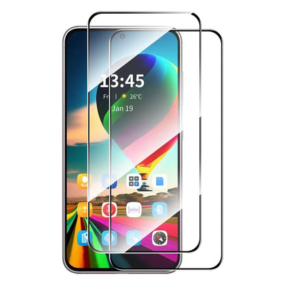 ENKAY HAT PRINCE 2Pcs For Samsung Galaxy M55 5G / F55 5G / C55 5G Screen Protector 0.26mm 2.5D High Aluminium-Silicon Glass Film