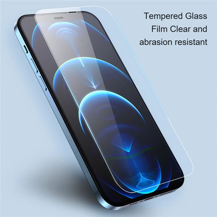 AMORUS For iPhone 16 Pro Max Screen Protector Tempered Glass Film Case-Friendly, HD Clear