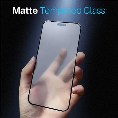 NORTHJO A++ For iPhone 15 Matte Screen Protector Anti-Fingerprint Full Coverage Tempered Glass Film