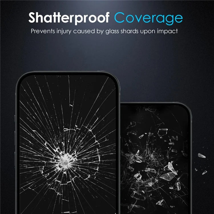 NORTHJO A++ For iPhone 15 Matte Screen Protector Anti-Fingerprint Full Coverage Tempered Glass Film