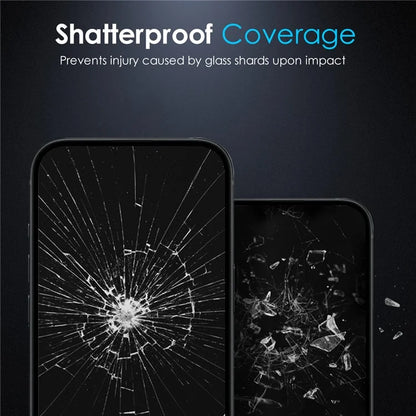 NORTHJO A++ For iPhone 15 Matte Screen Protector Anti-Fingerprint Full Coverage Tempered Glass Film
