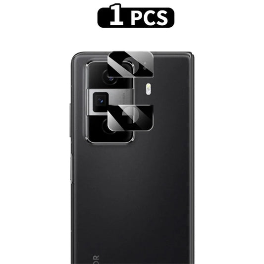 RURIHAI For Honor Magic Vs3 5G Camera Lens Protector HD Clear Lens Film Silk Printing Edge