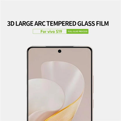 PINWUYO JK 3D Tempered Glass Film Series-2 for vivo S19 5G Screen Protector High Aluminium-silicon Glass