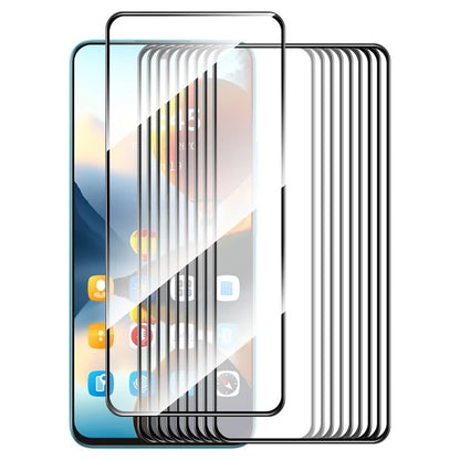 ENKAY HAT PRINCE 10Pcs For Google Pixel 9 Screen Protector Full Glue Silk Printing Complete Covering