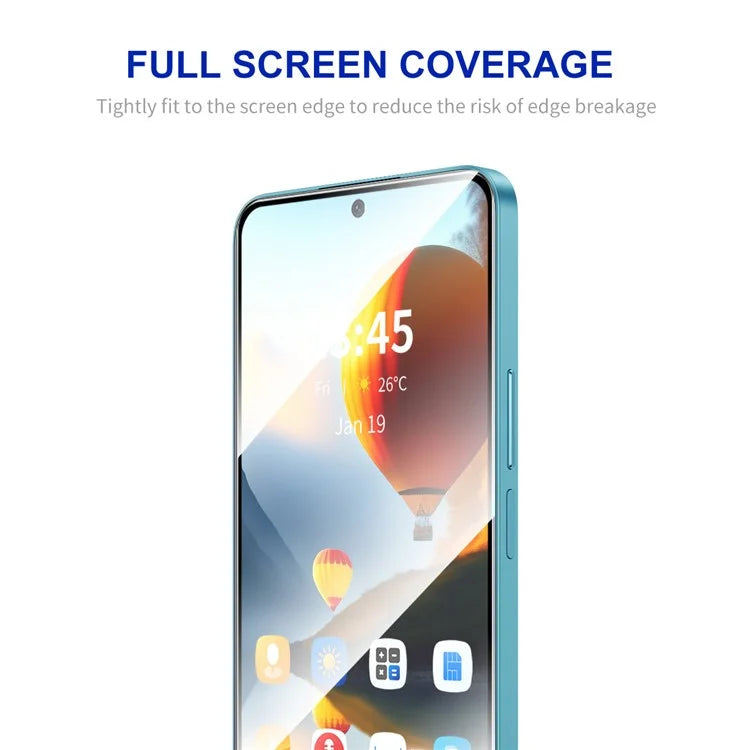 ENKAY HAT PRINCE 10Pcs For Google Pixel 9 Screen Protector Full Glue Silk Printing Complete Covering