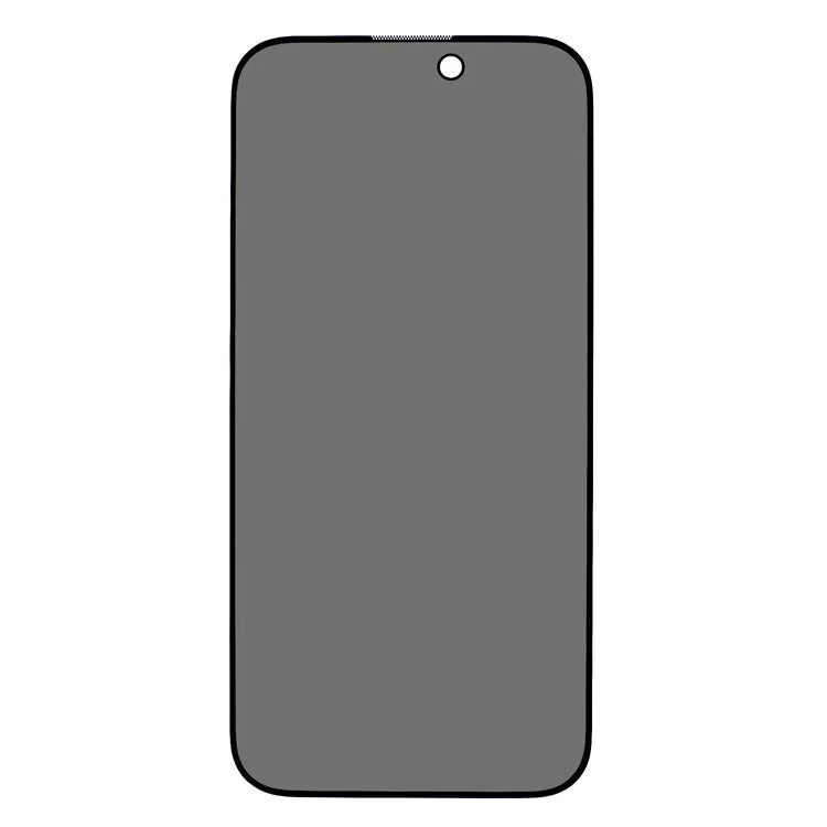 For iPhone 16 Pro Anti-Peep Screen Protector Tempered Glass Film