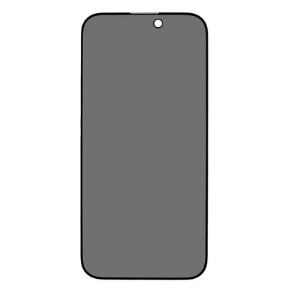 For iPhone 16 Pro Anti-Peep Screen Protector Tempered Glass Film